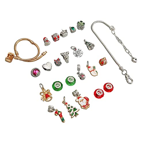 Bonbela Weihnachts -Countdown -Armband Making Kit 24 Tage Exquisites DIY Geruchsloser Charm Armband Blind Box Bonbela Weihnachts -Countdown -Armband Making Kit 24 Tage Exquisites DIY Geruchsloser Charm Armband Blind Box von Bonbela