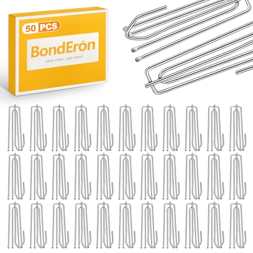 BondEron 50 Stück Gardinenhaken Edelstahl, Robuste Faltenhaken Vorhanghaken zum Einhängen für Schiene & Ringe, Curtain Hooks Gardinen Zubehör BondEron 50 Stück Gardinenhaken Edelstahl, Robuste Faltenhaken Vorhanghaken zum Einhängen für Schiene & Ringe, Curtain Hooks Gardinen Zubehör von BondEron