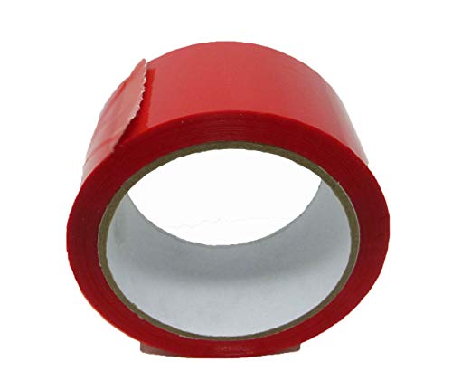 Blue Label Klebebänder, Polypropylen, 48 mm x 66 m, Rot, 48 g/m², 6 Rollen Blue Label Klebebänder, Polypropylen, 48 mm x 66 m, Rot, 48 g/m², 6 Rollen von bong
