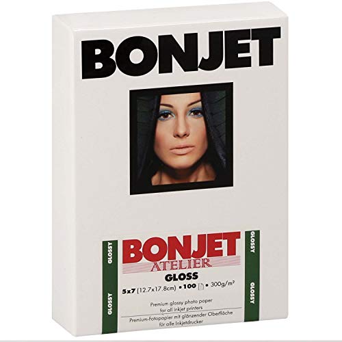BONJET Atelier glänzend 13x18 cm 300 g 100 Blatt BONJET Atelier glänzend 13x18 cm 300 g 100 Blatt von Bonjet