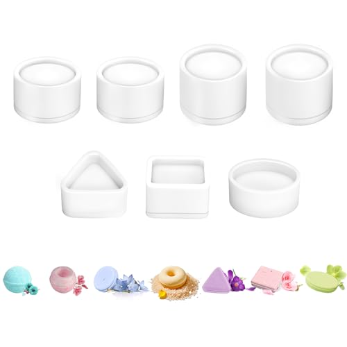 Bonoutil Badekugel-Formen, Kugel, Block, Tablette, Donut, Dreieck, oval, Noppenform, 7 Stück Bonoutil Badekugel-Formen, Kugel, Block, Tablette, Donut, Dreieck, oval, Noppenform, 7 Stück von Bonoutil