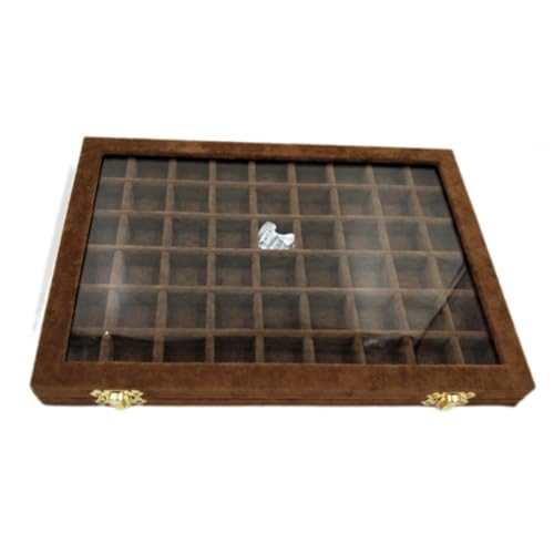 Bonpro Stapelbarer Schmuck-Organizer, Schmucktabletts aus Samt, Schmuckschatulle für Halsketten, Ringe, Ohrringe und Armbänder Bonpro Stapelbarer Schmuck-Organizer, Schmucktabletts aus Samt, Schmuckschatulle für Halsketten, Ringe, Ohrringe und Armbänder von Bonpro