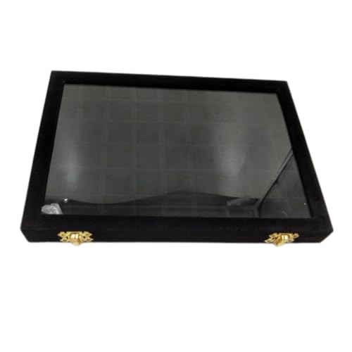 Bonpro Stapelbarer Schmuck-Organizer, Schmucktabletts aus Samt, Schmuckschatulle für Halsketten, Ringe, Ohrringe und Armbänder Bonpro Stapelbarer Schmuck-Organizer, Schmucktabletts aus Samt, Schmuckschatulle für Halsketten, Ringe, Ohrringe und Armbänder von Bonpro