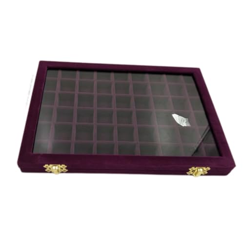 Bonpro Stapelbarer Schmuck-Organizer, Schmucktabletts aus Samt, Schmuckschatulle für Halsketten, Ringe, Ohrringe und Armbänder Bonpro Stapelbarer Schmuck-Organizer, Schmucktabletts aus Samt, Schmuckschatulle für Halsketten, Ringe, Ohrringe und Armbänder von Bonpro