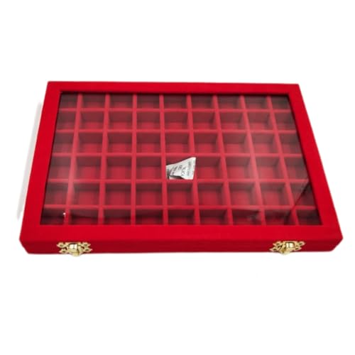 Bonpro Stapelbarer Schmuck-Organizer, Schmucktabletts aus Samt, Schmuckschatulle für Halsketten, Ringe, Ohrringe und Armbänder Bonpro Stapelbarer Schmuck-Organizer, Schmucktabletts aus Samt, Schmuckschatulle für Halsketten, Ringe, Ohrringe und Armbänder von Bonpro