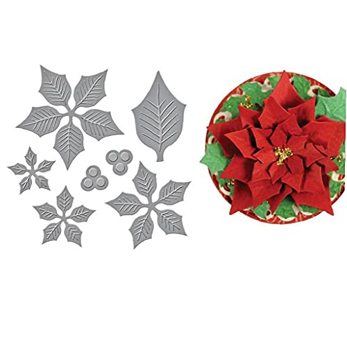 Bontannd Layered Poinsettia Geätzte Stirbt Xmas Weihnachten Schneidet Metall Stanzformen Scrapbooking Crafting Paper Art Embg.Schablone Poinsettia Bontannd Layered Poinsettia Geätzte Stirbt Xmas Weihnachten Schneidet Metall Stanzformen Scrapbooking Crafting Paper Art Embg.Schablone Poinsettia von Bontannd