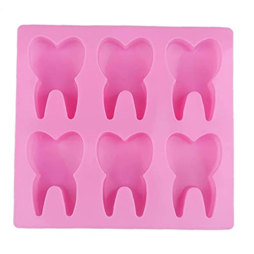 Bontannd Zahnsilikonform Für Keksgebäck 6 Loch Zähne Kuchen Dekoration Form Seife Süßigkeiten Schokoladeneis Cube Fach Bontannd Zahnsilikonform Für Keksgebäck 6 Loch Zähne Kuchen Dekoration Form Seife Süßigkeiten Schokoladeneis Cube Fach von Bontannd