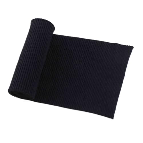 Gerippter Halsausschnitt, Manschette, Saum, elastischer Strickstoff, Baseball-Uniform, Jacke, Nähsaum, gerippter Saum, Jersey, Baseballmantel, Zubehör (5) von BooeDareno