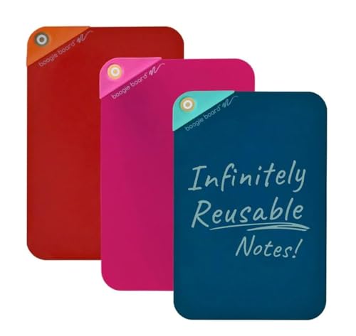 Boogie Board VersaNotes Erweiterungspaket, wiederverwendbar, trocken abwischbar und Haftnotizen, Alternative, 3er-Pack für Zuhause und Büro, mit 10,2 x 15,2 cm Schreibfläche und sofortigem Löschen Boogie Board VersaNotes Erweiterungspaket, wiederverwendbar, trocken abwischbar und Haftnotizen, Alternative, 3er-Pack für Zuhause und Büro, mit 10,2 x 15,2 cm Schreibfläche und sofortigem Löschen von Boogie Board
