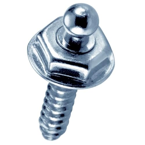LOXX Oberteil Unterteil Schraube Lochplatte Stoff Locher Stanzer Schlüssel (Blechschraube) von Bootskiste