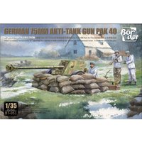 German 75 mm Anti-Tank Gun PaK 40 von Border Model