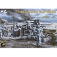 German 88mm Gun Flak 36 w/ 6 Crew Members von Border Model