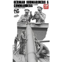 German Submarines & Commanders (Loading) 5 pcs Resin Figures von Border Model