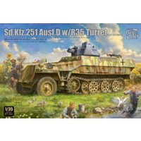Sd.Kfz.251 Ausf.D w/ R35 Turret von Border Model