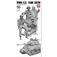 WW II U.S. Tank Crew (4 pcs) von Border Model