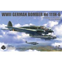 WW2 German Bomber He 111H-6 von Border Model