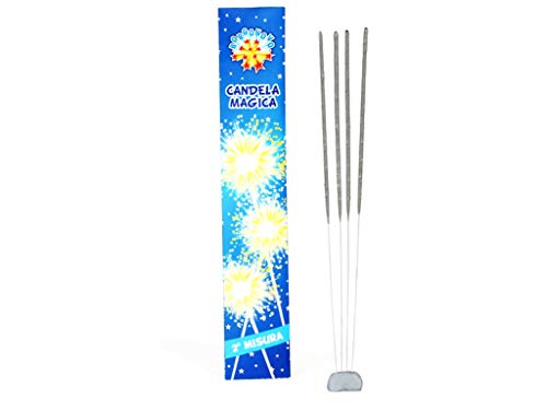 100 Stück Teelichter 2 ° Größe Funken Glowstick Feuerwerkskörper Sterne Party von Borgonovo