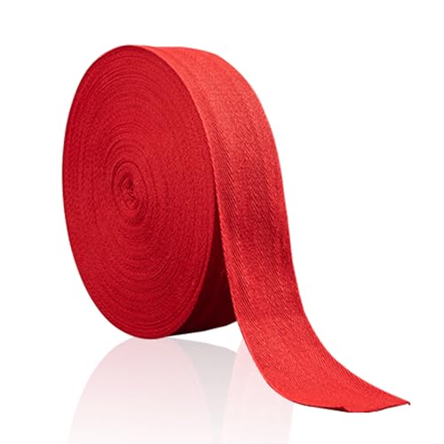 Baumwoll Schrägband 25mm 45m Weiß/Schwarz/Natur Weiß/Rot/Lila Einfassband Baumwolle Nahtband Natur Baumwollschrägband mit Fischgrätenstich für Wimpelkette Schneidern Schürze Craft Nähen von BornFeel