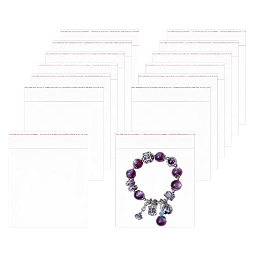 Zellophantüten 10x10cm Cellophantüten Selbstklebend 300pcs Klar Beutel Verschließbar Transparente OPP Tütchen für Süßigkeiten Plätzchen Gebäck Lutscher Geschenk(11 Größen verfügbar) von Bornfeel