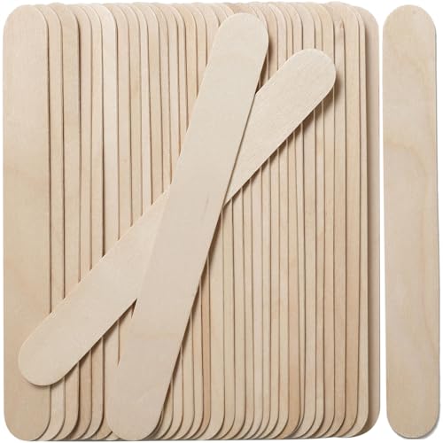 Borogo 1200 Stück Bastelstäbchen, Eisstäbchen, 15,2 x 1,9 cm, Naturholz, Eis am Stiel, Bastelstäbchen, Leckerli-Sticks für DIY Handwerk Borogo 1200 Stück Bastelstäbchen, Eisstäbchen, 15,2 x 1,9 cm, Naturholz, Eis am Stiel, Bastelstäbchen, Leckerli-Sticks für DIY Handwerk von Borogo
