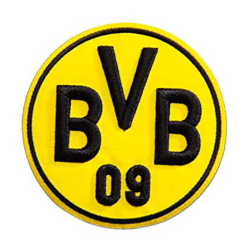 BVB Aufnäher-3D, Polyester, Schwarz/Gelb, 10 x 10 x 1 cm von Borussia Dortmund