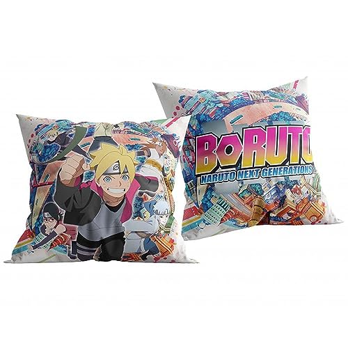 Halantex Boruto | Next Generation | 40 x 40 cm Kinder Deko-Kissen | Wende-Motiv Halantex Boruto | Next Generation | 40 x 40 cm Kinder Deko-Kissen | Wende-Motiv von Halantex