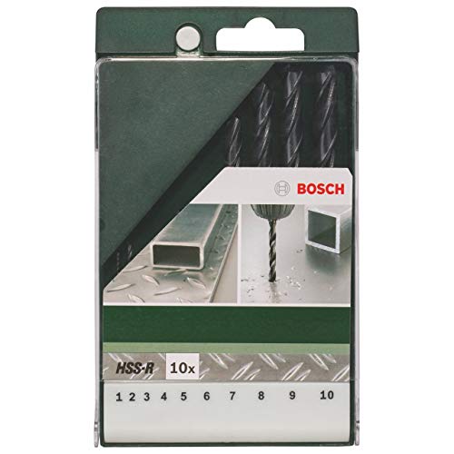 Bosch DIY 10tlg. Metallbohrer-Set HSS-R rollgewalzt Bosch DIY 10tlg. Metallbohrer-Set HSS-R rollgewalzt von Bosch