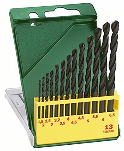 Bosch Accessories 13tlg. Metallbohrer-Set HSS-R rollgewalzt Bosch Accessories 13tlg. Metallbohrer-Set HSS-R rollgewalzt von Bosch