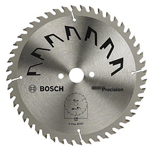 Bosch 1x Kreissägeblatt Precison (Sägeblatt für Holz, Ø 230 x 2.5/1.5 x 30 mm, 48 Zähne, ATB, Zubehör Kreissäge) von Bosch Accessories