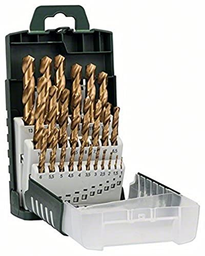 Bosch 25tlg. Metallbohrer-Set HSS-TiN Grip von Bosch Accessories