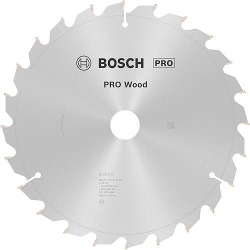 Bosch Accessories Bosch Professional 1x Kreissägeblatt Optiline Wood (Sägeblatt für Holz, Ø 254 x 30 x 2,0 mm, 24 Zähne, Zubehör Kreissäge) von Bosch Accessories