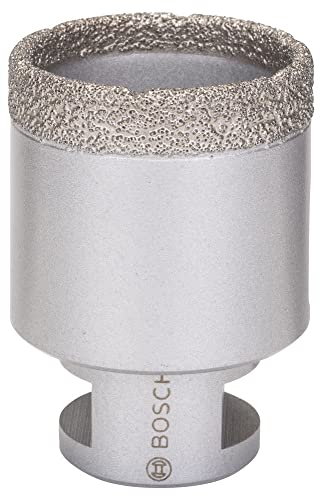 Bosch 1x PRO Multi Material Diamanttrockenbohrkronen für 22,23‑mm-Bohrung und kleine Winkelschleifer (für Fliesen, Harte Fliesen, Ø 45 mm, Professional Zubehör Kleiner Winkelschleifer) von Bosch