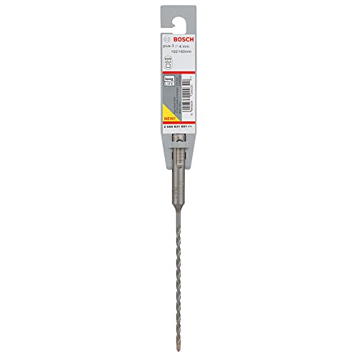 Bosch Accessories Bosch Professional Hammerbohrer SDS plus-3 (für Beton, 4 x 100 x 160 mm, Zubehör Bohrhammer) von Bosch Accessories