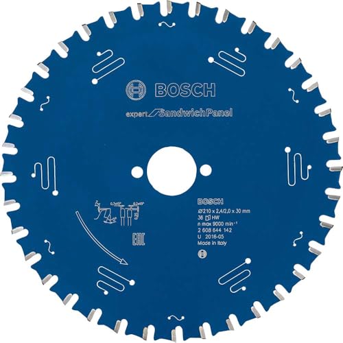 Bosch Accessories Professional Kreissägeblatt Expert for Sandwich Panel 210 mm 2,4/2.0x 30 mm, 36 Zähne, Zubehör Kreissäge) von Bosch