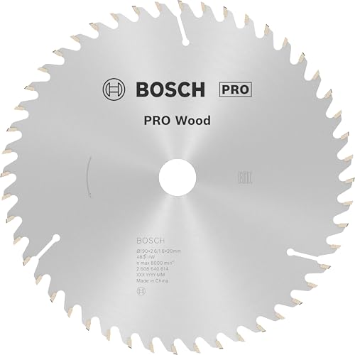 Bosch Accessories Professional Kreissägeblatt Optiline Wood (für Holz, 190 x 20 x 2,6 mm, 48 Zähne, Zubehör Kreissäge) von Bosch Accessories