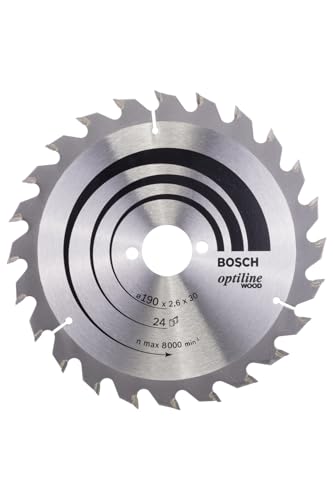Sägeblatt HM-Ausführung, 24 Zähne, 190mm Sägeblatt HM-Ausführung, 24 Zähne, 190mm von Bosch Leinfelden