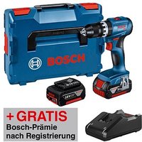 BOSCH Professional GSB 18V-45 Akku-Bohrschrauber-Set 18,0 V, mit 2 Akkus von Bosch Professional