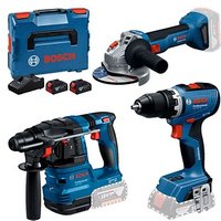 BOSCH Professional Elektrowerkzeug-Set 18,0 V, mit 2 Akkus von Bosch Professional