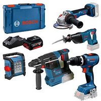 BOSCH Professional Elektrowerkzeug-Set 18,0 V, mit 3 Akkus von Bosch Professional
