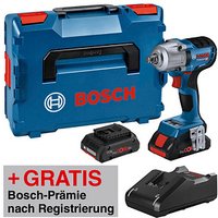 AKTION: BOSCH Professional GDS 18V-450 HC Akku-Drehschlagschrauber-Set 18,0 V mit Prämie nach Registrierung von Bosch Professional