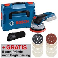 AKTION: BOSCH Professional GEX 18V-125 + M480 Akku-Exzenterschleifer-Set 18,0 V, ohne Akku mit Prämie nach Registrierung AKTION: BOSCH Professional GEX 18V-125 + M480 Akku-Exzenterschleifer-Set 18,0 V, ohne Akku mit Prämie nach Registrierung von Bosch Professional