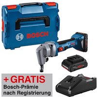 AKTION: BOSCH Professional GNA 18V-16 E Akku-Blechschere 18,0 V, mit 2 Akkus mit Prämie nach Registrierung von Bosch Professional