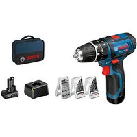 BOSCH Professional GSB 12V-15 Akku-Schlagbohrschrauber-Set 12,0 V, mit 2 Akkus von Bosch Professional