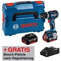 AKTION: BOSCH Professional GSB 18V-90 C Akku-Schlagbohrschrauber-Set 18,0 V, mit 2 Akkus mit Prämie nach Registrierung von Bosch Professional