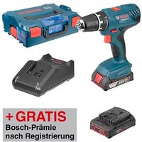 BOSCH Professional GSR 18V-21 Professional Akku-Bohrschrauber-Set 18,0 V, mit 2 Akkus von Bosch Professional