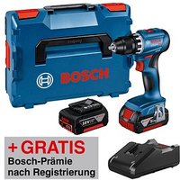 BOSCH Professional GSR 18V-45 Akku-Bohrschrauber-Set 18,0 V, mit 2 Akkus von Bosch Professional