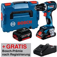 AKTION: BOSCH Professional GSR 18V-90 C Akku-Bohrschrauber-Set 18,0 V, mit 2 Akkus mit Prämie nach Registrierung von Bosch Professional