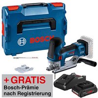 AKTION: BOSCH Professional GST 18V-155 SC Akku-Stichsäge Set 2x 18,0 V, mit 2 Akkus mit Prämie nach Registrierung von Bosch Professional