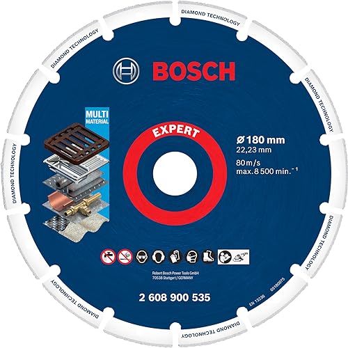 Bosch Accessories 2608900535 M14 Diamanttrennscheibe Durchmesser 180mm Bohrungs-Ø 22.23mm 1St. von Bosch Professional