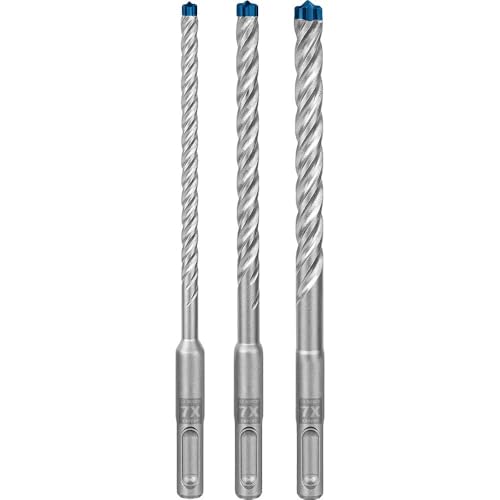Bosch Accessories EXPERT SDS plus-7X 2608900196 Hammerbohrer 3teilig 6.0 mm, 8.0 mm, 10.0mm SDS-Plus von Bosch Professional